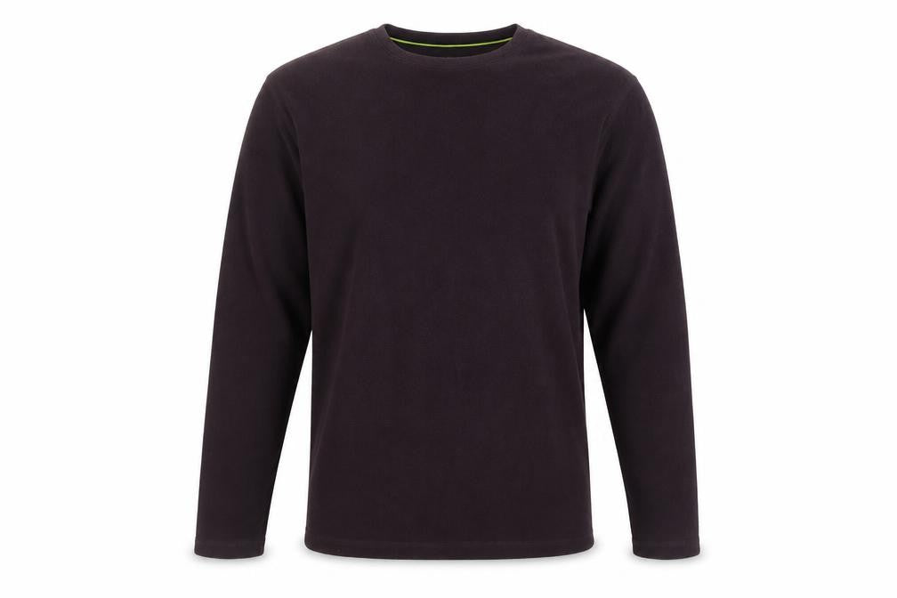 Front view of Marks & Spencer Men's Purple Fleece Sweatshirt M Regular Fit Active