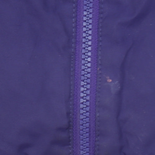 Gelert Girls Purple Hooded Puffer Jacket 9-10 Years Waterproof Winter Coat