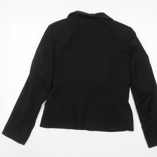 Oasis Women’s Black Size 14 Tailored Blazer Jacket