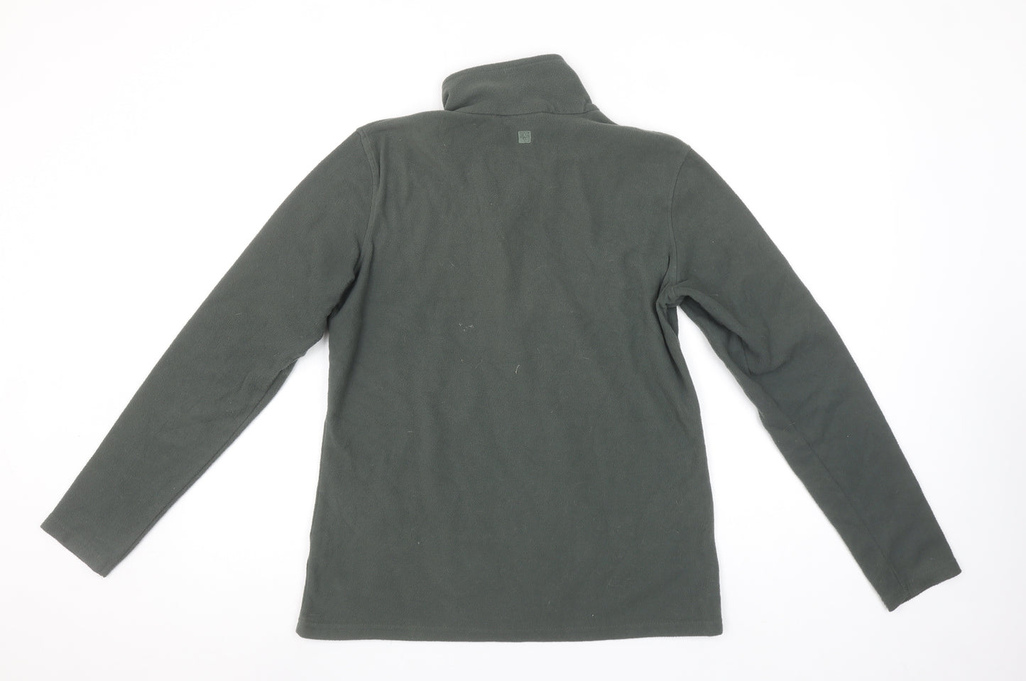 Mountain Warehouse Women Khaki Fleece Pullover Sweatshirt Size L 1/2 Zip