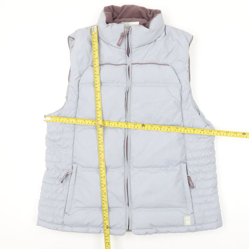 Quechua Women Grey 14 Puffer Ski Spirit Insulated Waistcoat