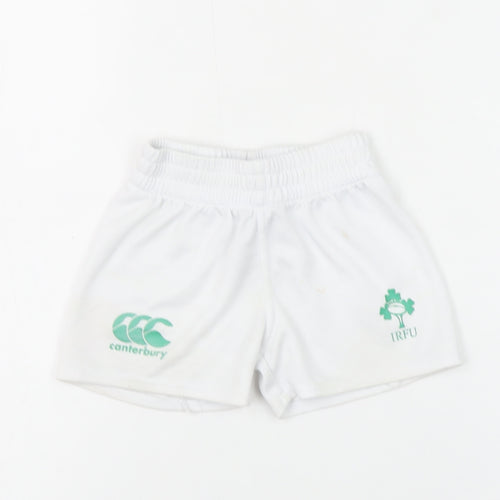 Canterbury Unisex Baby White 12 Months Sports Shorts IRFU Rugby