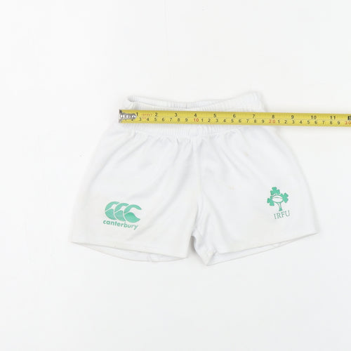 Canterbury Unisex Baby White 12 Months Sports Shorts IRFU Rugby