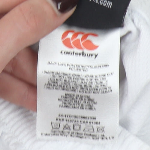 Canterbury Unisex Baby White 12 Months Sports Shorts IRFU Rugby