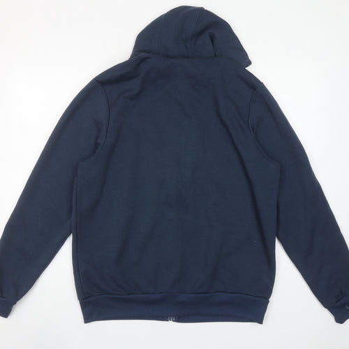 Slazenger Mens Blue Full Zip Hoodie Size M Regular Fit