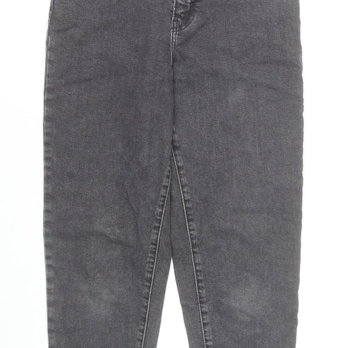 Levi's Women's Grey High Waisted Tapered Slim Jeans Size 28