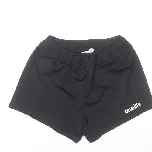 O'Neills Men's Black 28in Athletic Shorts Moisture Wicking Polyester