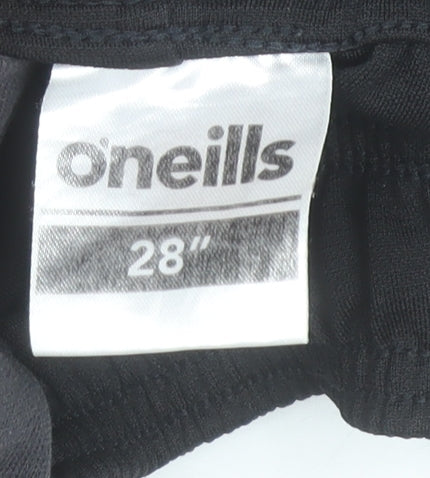 O'Neills Men's Black 28in Athletic Shorts Moisture Wicking Polyester