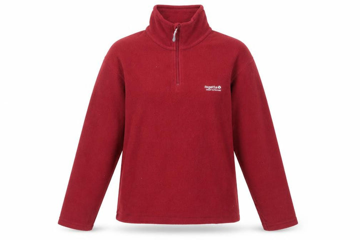 Regatta Women Red XS Fleece Pullover Sweatshirt 1/4 Zip
