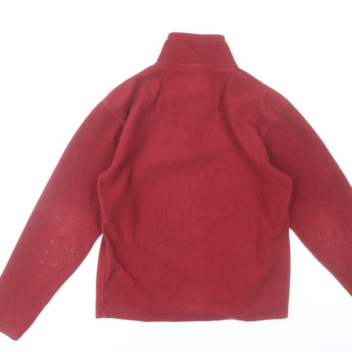 Regatta Women Red XS Fleece Pullover Sweatshirt 1/4 Zip