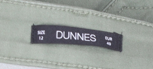 Dunnes Women’s Green Cropped Mid Rise Stretch Jeans Size 12