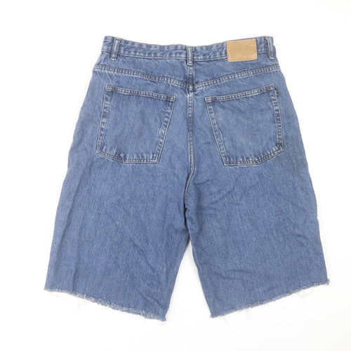 Reell Men's Blue Denim Relaxed Fit Casual Shorts 33in Stone Wash