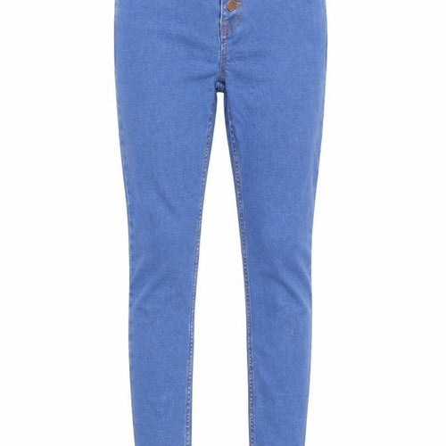 Yazmin Girls Blue High Waist Skinny Jeans Age 11 Years 146cm Stretch Denim