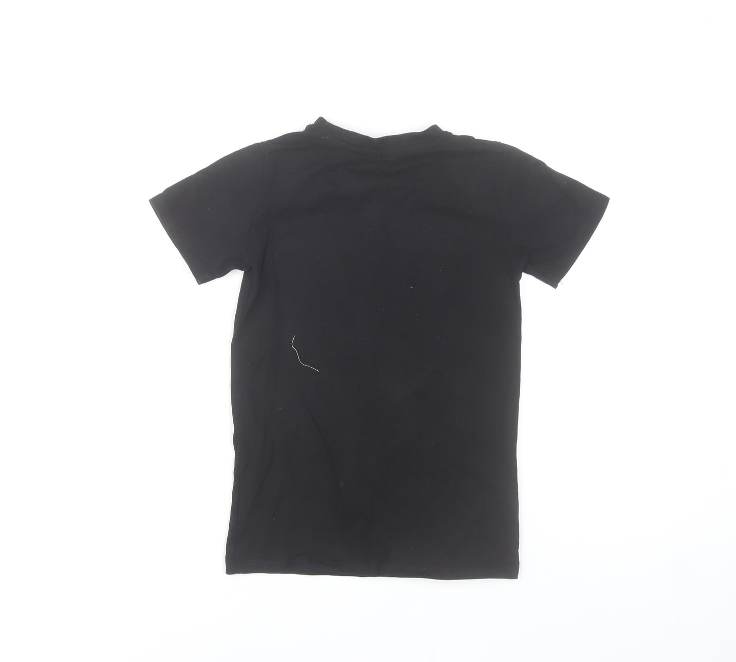 PlayStation Boys Black 7-8 Years Cotton Graphic T-Shirt