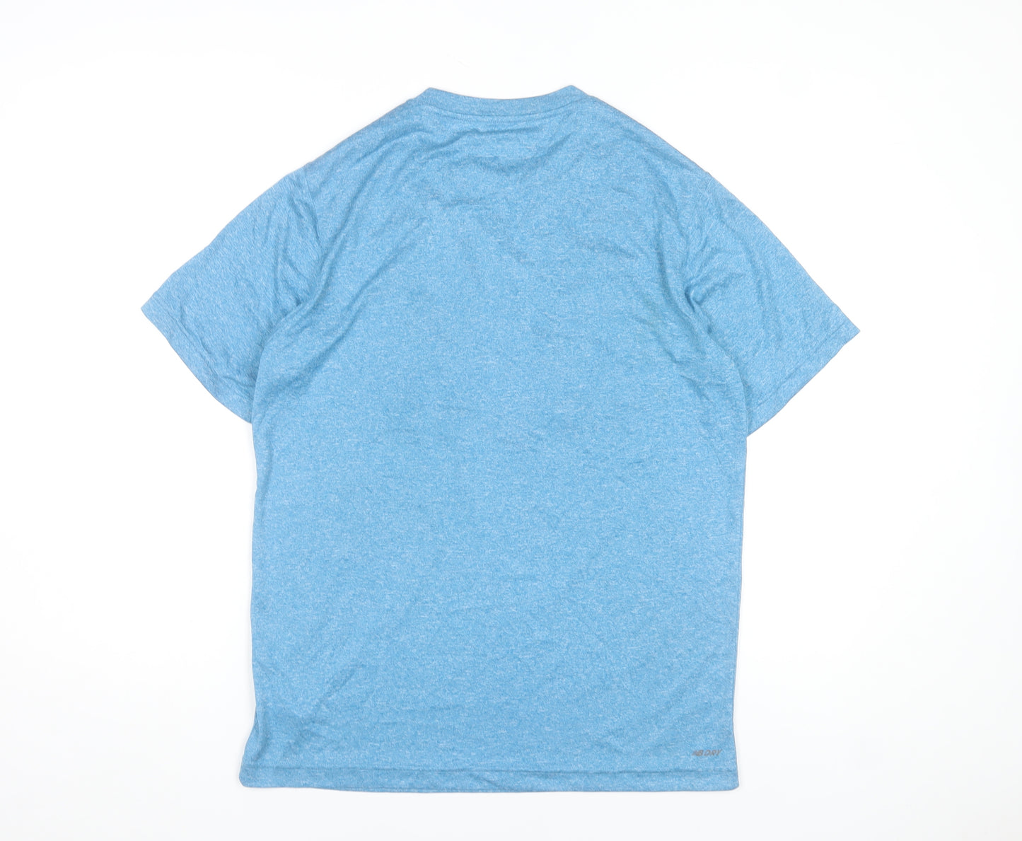 New Balance Men's Blue Graphic Athletic T-Shirt Size M