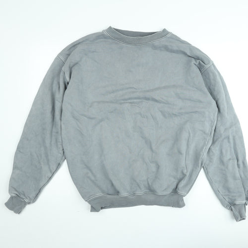 Laundry Market Men's Grey XL Crew Neck Cotton Sweatshirt
