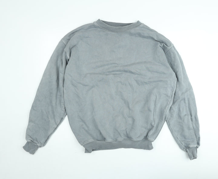 Laundry Market Men's Grey XL Crew Neck Cotton Sweatshirt