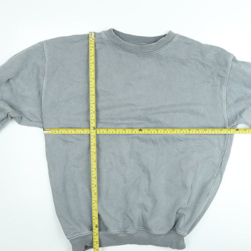 Laundry Market Men's Grey XL Crew Neck Cotton Sweatshirt