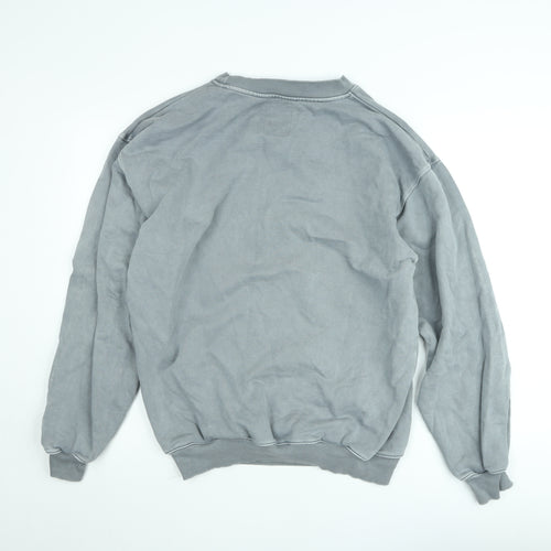 Laundry Market Men's Grey XL Crew Neck Cotton Sweatshirt
