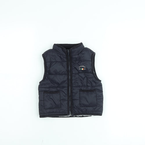 Mayoral Boys Black 2 Years Puffer Gilet Winter Waistcoat