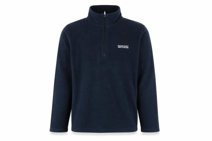 Regatta Unisex Blue Fleece Half Zip Pullover Sweatshirt S