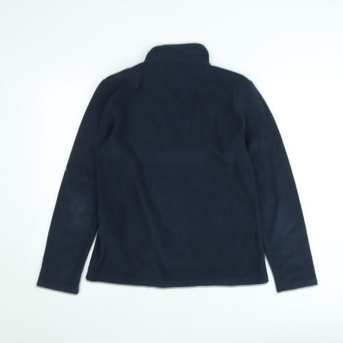 Regatta Unisex Blue Fleece Half Zip Pullover Sweatshirt S