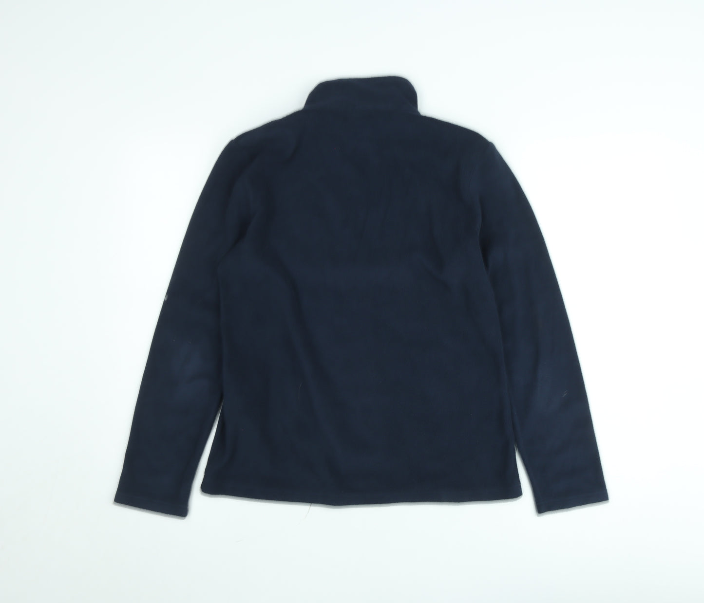 Regatta Unisex Blue Fleece Half Zip Pullover Sweatshirt S