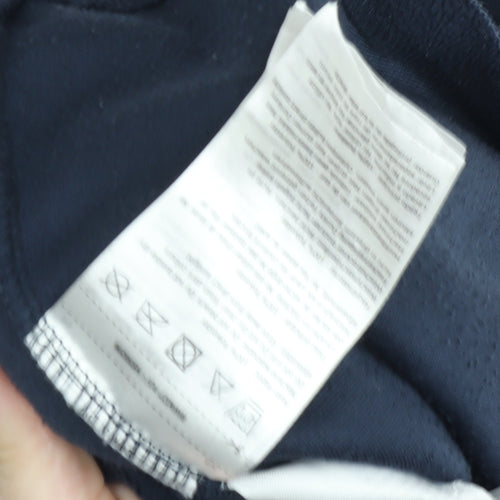 Regatta Unisex Blue Fleece Half Zip Pullover Sweatshirt S