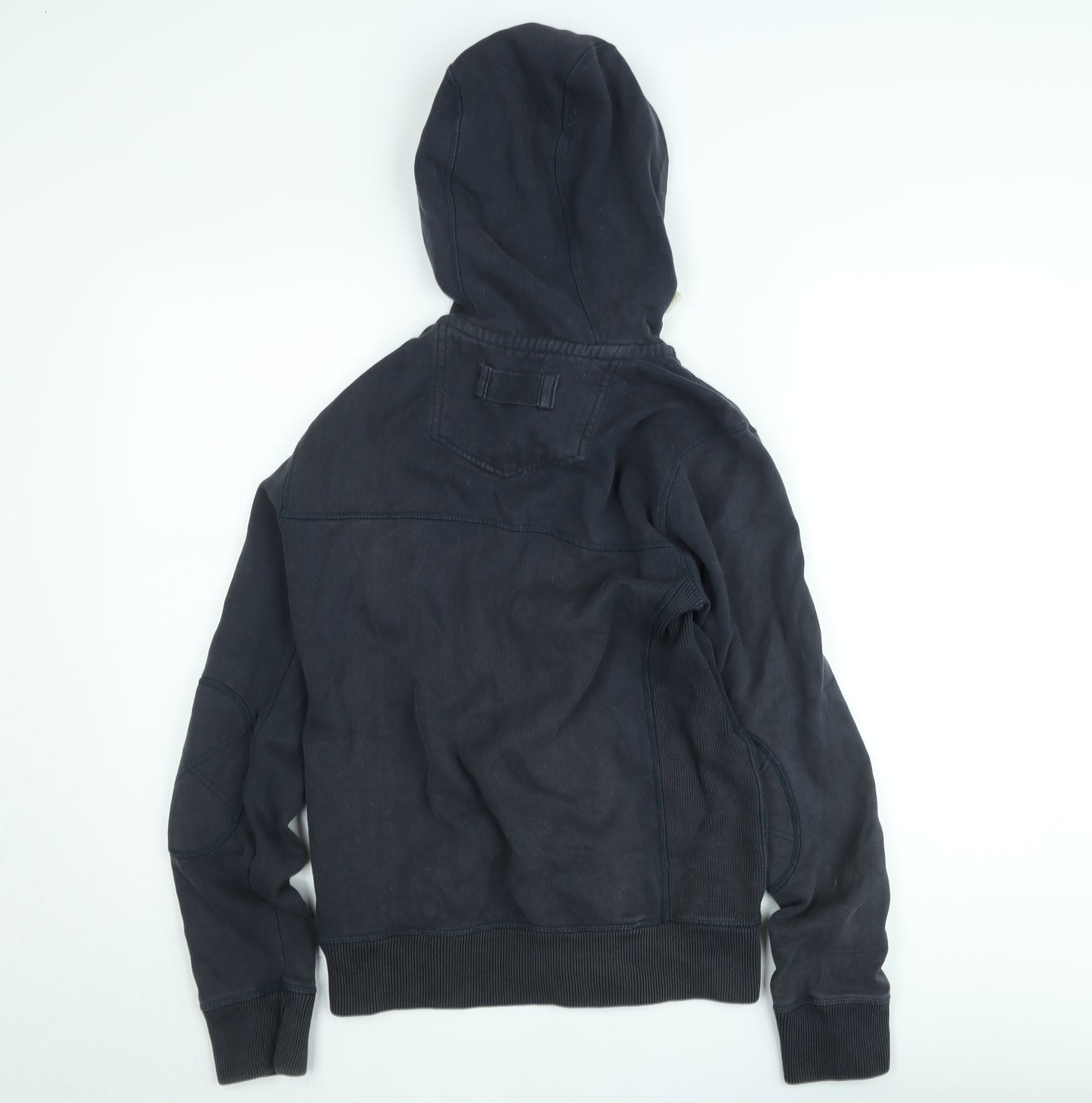 FatFace Men’s Blue XS Hooded Full Zip Cotton Jacket