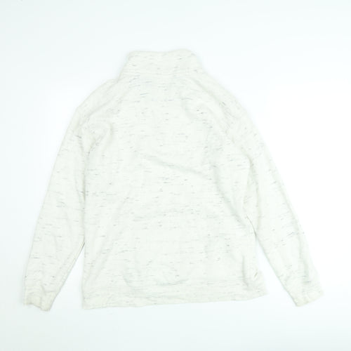 Victoria’s Secret PINK Women’s Ivory 1/4 Zip Pullover Sweatshirt XS