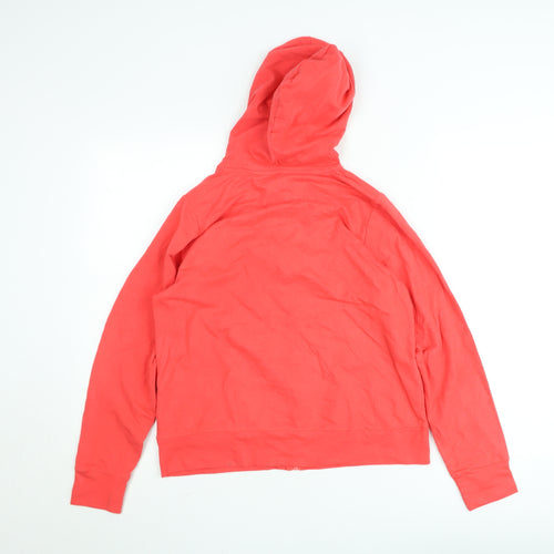 Marks and Spencer Women’s Red Hooded Full Zip Jacket Size 10