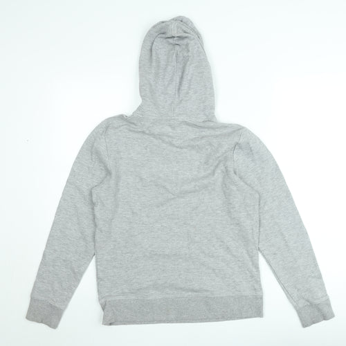 Jack & Jones Men's Grey Pullover Hoodie Size S