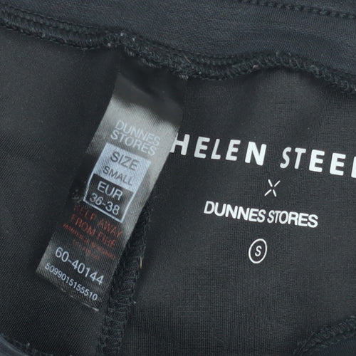 Helen Steele x Dunnes Stores Women Black Sweat Shorts S Relaxed Fit
