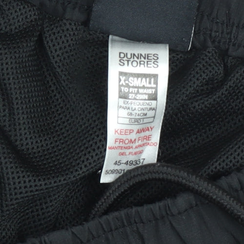 Dunnes Stores Men's Black XS Jogger Activewear Trousers
