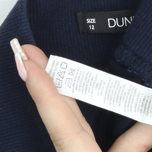 Dunnes Mens Navy Casual Chino Shorts Size 12 with Pockets