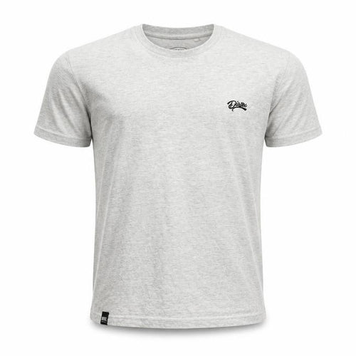 Diesel Men's Grey Crew Neck Short Sleeve Cotton T-Shirt Small