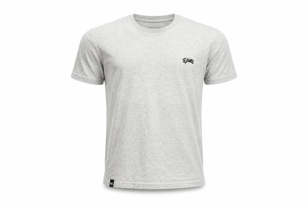 Diesel Men's Grey Crew Neck Short Sleeve Cotton T-Shirt Small