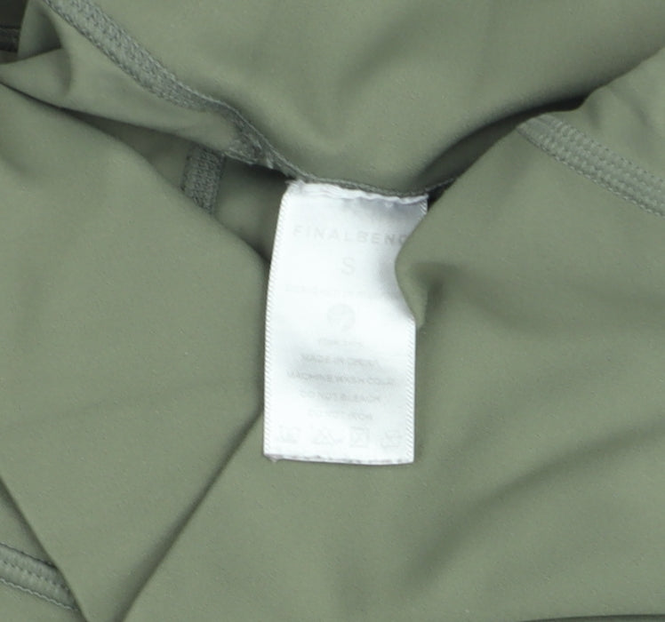 Final Bend Women’s Green High Waisted Ankle Leggings Size S