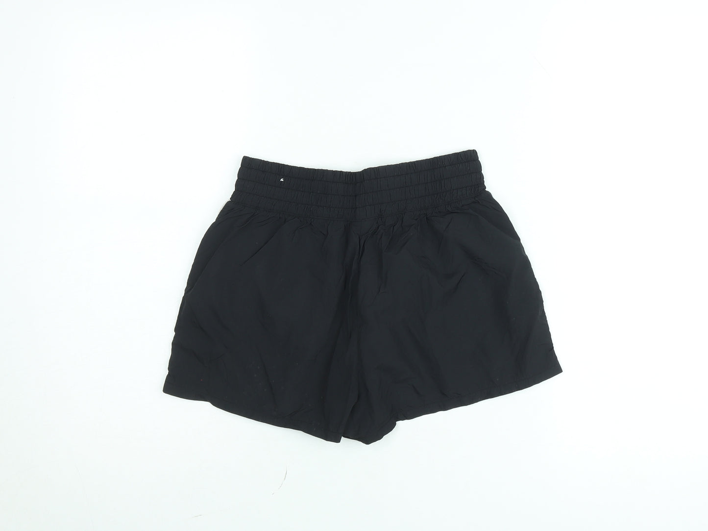 Victoria's Secret PINK Girls Black Elastic Waist Athletic Shorts Size S
