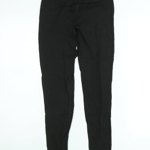 Helly Hansen Women Black M Leggings Moisture Wicking Polypropylene