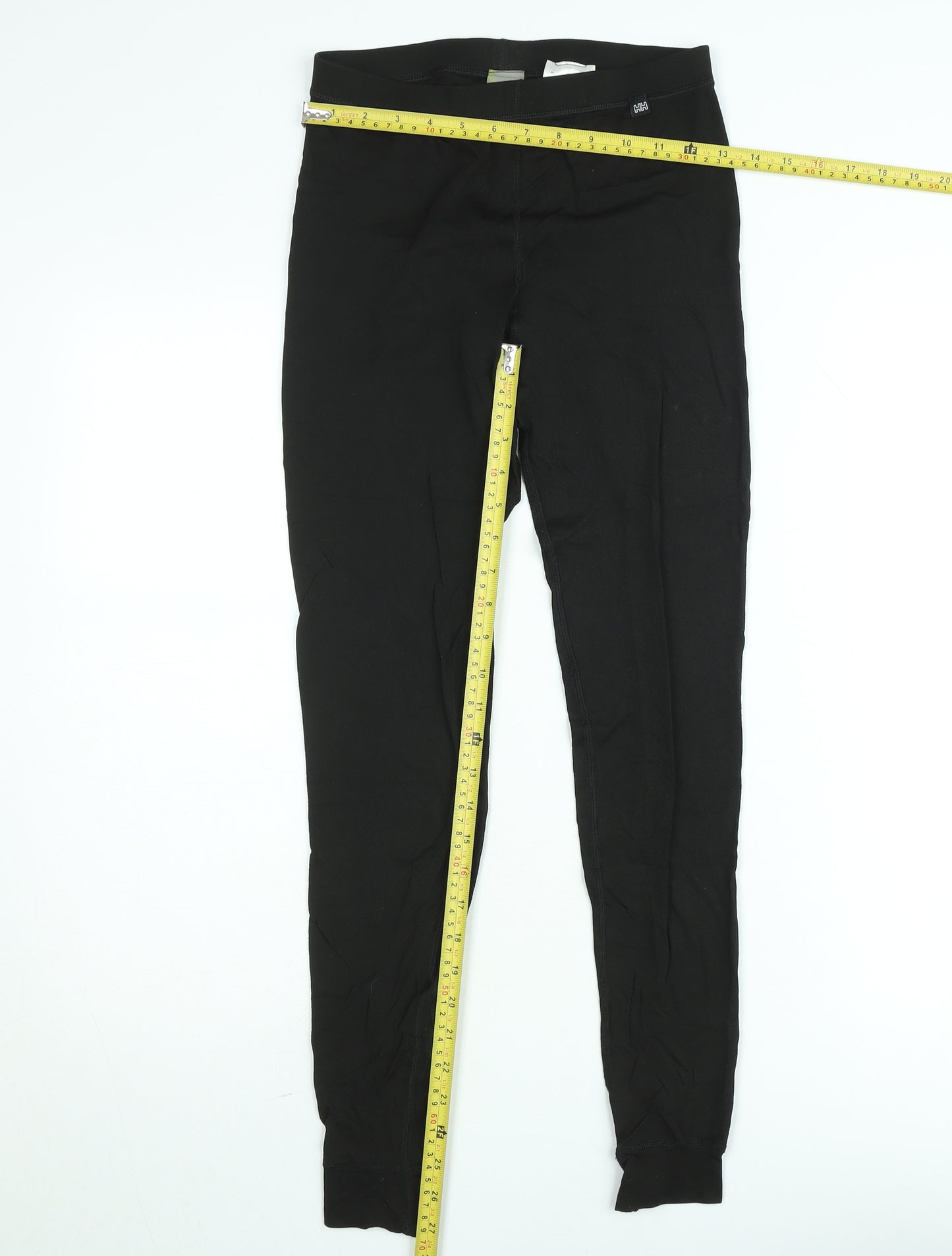 Helly Hansen Women Black M Leggings Moisture Wicking Polypropylene