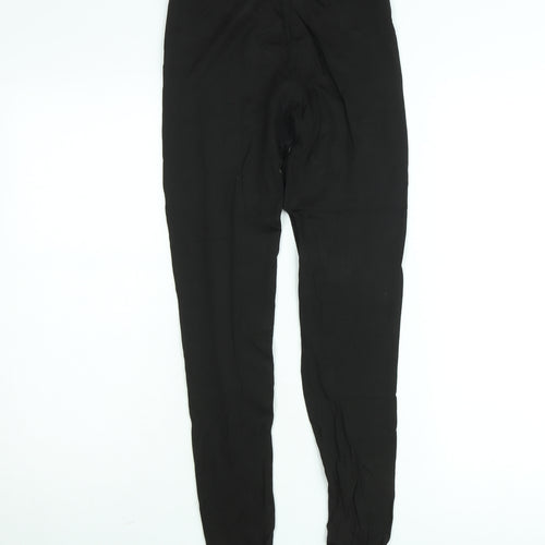 Helly Hansen Women Black M Leggings Moisture Wicking Polypropylene