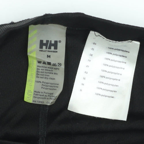 Helly Hansen Women Black M Leggings Moisture Wicking Polypropylene