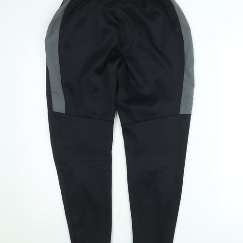Gym King Men's Black Slim Fit Jogger Trousers Size M
