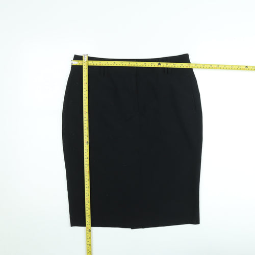 Marks and Spencer Women’s Black Knee Length Pencil Skirt Size M