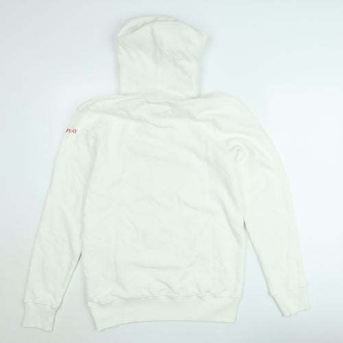 Replay Women's White MTV EMA 2011 Hooded Sweatshirt Size M