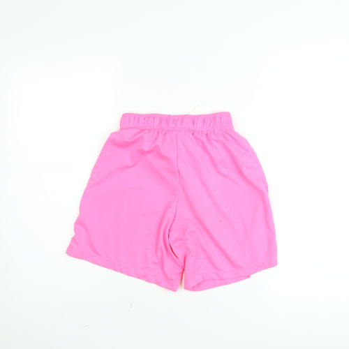 Sondico Boys Pink 11-12 Years Athletic Shorts Polyester Drawstring