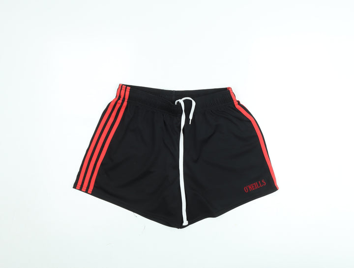 O'Neills Boys Black Athletic Shorts 36in Regular Fit Sportswear