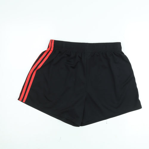 O'Neills Boys Black Athletic Shorts 36in Regular Fit Sportswear