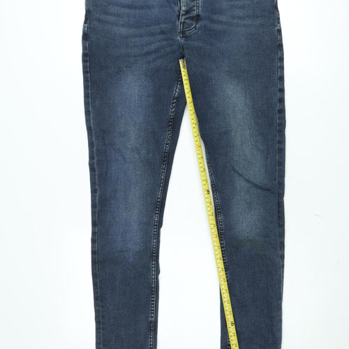 Denim Co Men's Blue Skinny Stretch Jeans 36W 34L Slim Fit